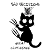 Black Kitten with Big Eyes