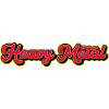 Tipografia Retro Heavy Metal