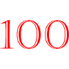 100. 100 YEARS. 100th ANNIVERSARY. BIRTHDAY 100