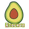 Avocado Pop Art Illustration