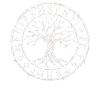 Yggdrasil Runenkreis - Weltenbaum Futhark