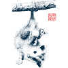 Possum with Kanji Stamp
