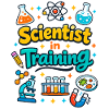 Young scientist in training
