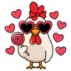 Chicken lolli