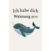 Loving Whale Poster – Walsinnig gern