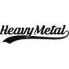 Logo sportif rétro Heavy Metal