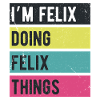 Olen Felix, teen Felix-juttuja retroväreillä