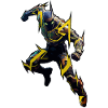 Flashy superhero