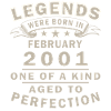 2001 February Birthday Legend