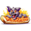 Pizza Monster Cheese Fire