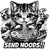 Send Noods Ramen Bowl Kawaii Japanese