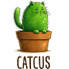 Catcus – Cactus Cat with Attitude