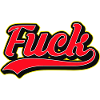 Bold F Word Retro Script Tee