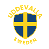 Swedish Shield Emblem with Flag