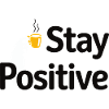 Stay Positive Kaffeetasse