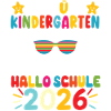 Tschüss Kindergarten Kita Abgänger 2026 
