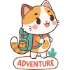 Backpacking Adventure Cat