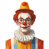 Un clown pour le carnaval / carnaval