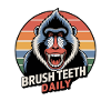 Daily Brushing Teeth Mandrill Monkey