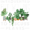 Introvert Discuss Plants Funny