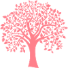 Icon Red Jumbo Tree Print Silhouette