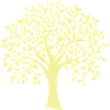 Icon Gelber Jumbo-Baum-Print-Silhouette