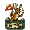 Greenland Shirt Reindeer Caribou