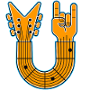 U-Shape Guitar & Rock Hand