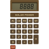 Solar Power Calculator Retro