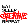 Eat Sleep Creative Repeat