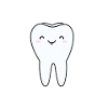 Cheerful Tooth Cartoon