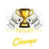 Toilet Clogging Champ Plunger Joke