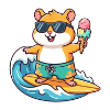 surf hamster