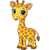 Bébés girafes