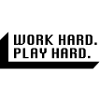 Work Hard. Play Hard. (Black)