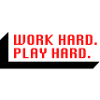 Work Hard. Play Hard. (Red)