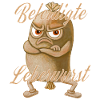 Offended liverwurst on legs