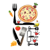 Kawaii Pizza Kitchen Pleasure, Love