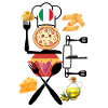 Italian Delights Collage
