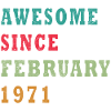 1971 February Birthday Legend