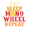 Monowheel Monocyclist