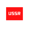 Sowjetzeit Sowjetunion CCCP Textlogo