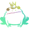 Frog King and Neon Crown