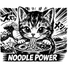 Kawaii Neko Ramen Chat Nouilles Anime