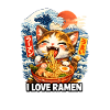 Cat Ramen Kawaii