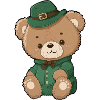 Emerald Leprechaun Bear
