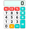 Retro-Farbblock-Rechner
