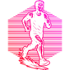 Illustration de course pour la course