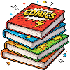 Comic-Stapel Bücher