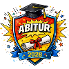 Abitur 2026 Schild – Abschlusslogo